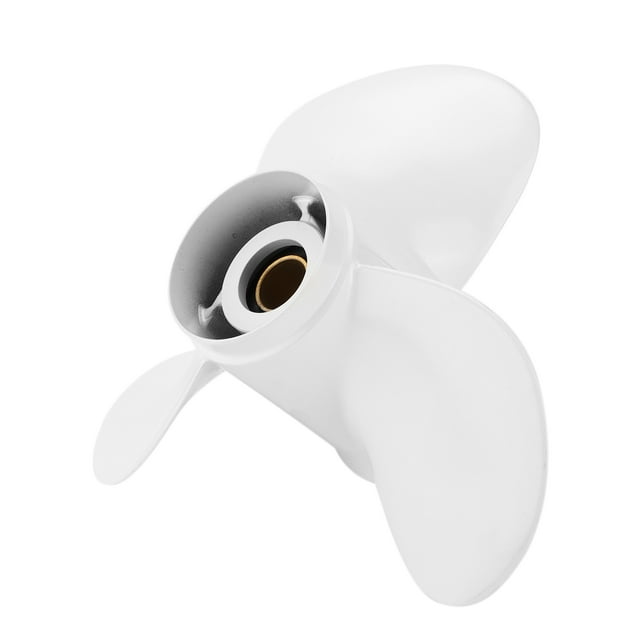 Aluminum Alloy Propeller, High Thrust Outboard Propeller 11x15in Replacement For Outboard Engines 25-60HP For Marine