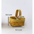 thumbnail image 3 of 12 Uds Mini cesta Mini cestas de Picnic Mini accesorios Mini cestas de sauce cestas tejidas Favor de fiesta cesta de dulces para el hogar, 3 of 5