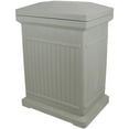 thumbnail image 2 of RTS Home Accents ParcelWirx Vertical Large Package Delivery Box with Lift Off Lid, Prestige Pewter Color, 2 of 6