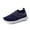 Navy, variant on Women's Sneakers for Casual Friday & Weekend Outfits Women's Casual Shoes Breathable Mesh On Flat Comfortable Walking Shoes For Daily Wear With Rhinestone Design