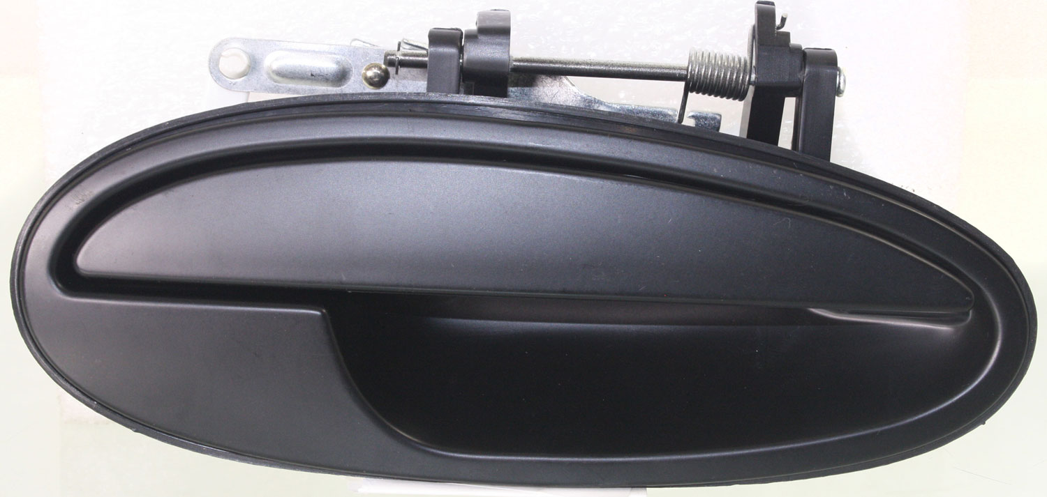 Replacement ARBB462117 Exterior Door Handle Compatible with 1997-2005 Buick Park Avenue 1995-1999 Riviera Front, Right Passenger Smooth Black