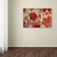 thumbnail image 3 of Trademark Fine Art 'Magenta and Coral Floral' Canvas Art by Silvia Vassileva, 3 of 3