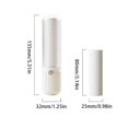 thumbnail image 3 of VEFSU Mini Lint Roller Travel Size,Compact Lint Roller with 30 Sheets,Portable Pet Hair Remover for Clothes, Furniture, and Travel Essentials Household Use,Tape Roller Pet Hair, 3 of 6