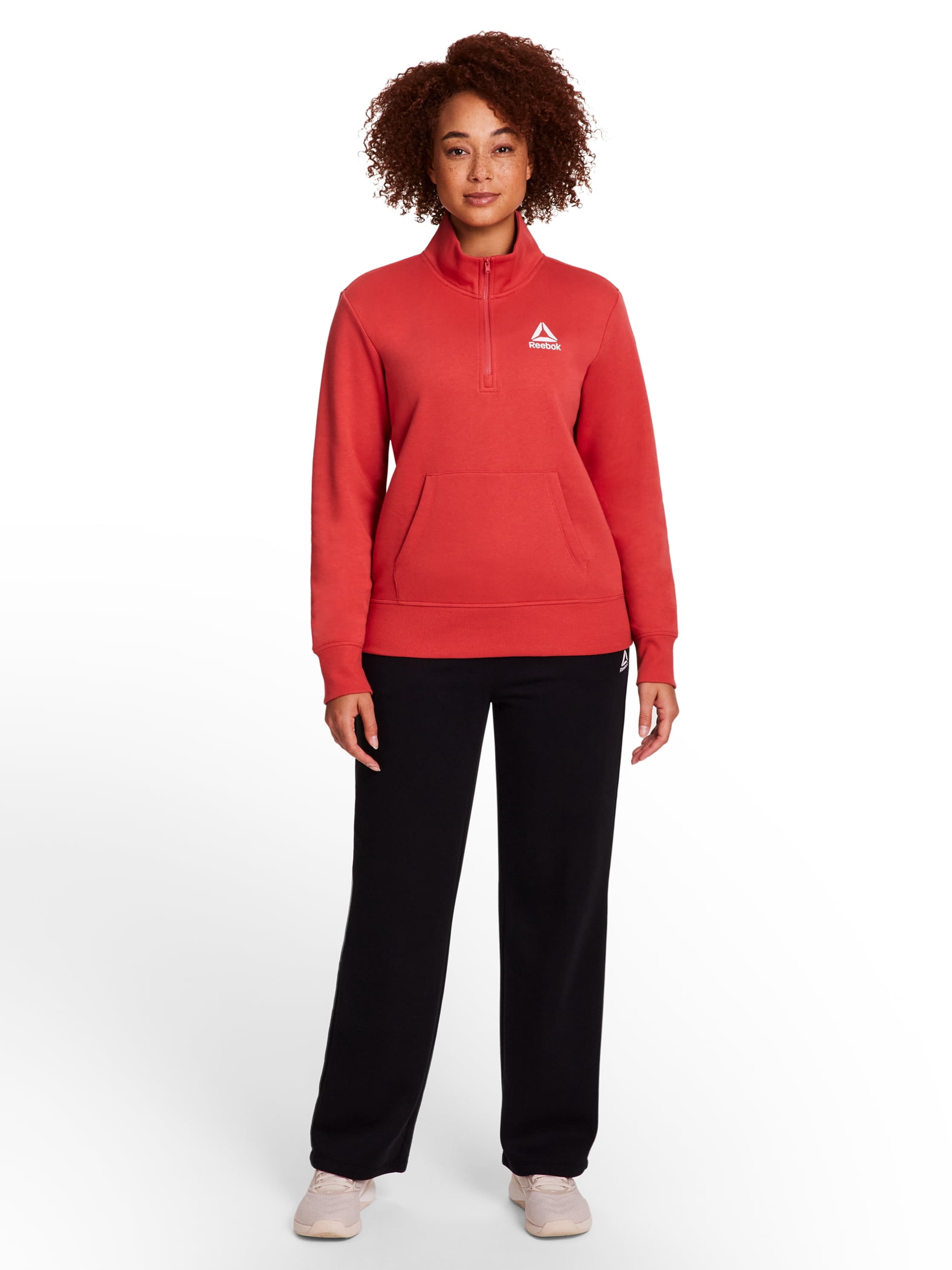 Reebok Women's and Women's Plus Game Day 1/2 Zip Up Sweatshirt, Sizes XS-4X