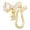 A, variante sur Hearth & Gear Style Européen Plaqué Or Zircon Cubique Pince de Nez Anneau de Nez Sans Perçage Bijoux pour Filles Mode Anneau Double Anneau Fleur Anneau de Nez Calibre 20 Anneau de Nez Dos Joli