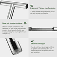 thumbnail image 3 of Soil Sample Probe, 12 Inch -Style Handle Soil Probe Rod for Lawn Farm Golf Course, Soil Probes for Soil Sampling, 3 of 4