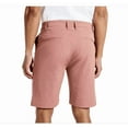 thumbnail image 3 of Kenneth Cole Men's Heathered Tech Performance 9" Shorts - Red, 3 of 3