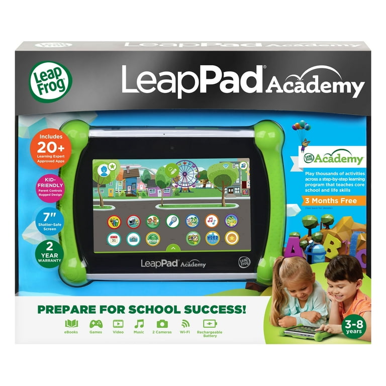 LeapFrog® LeapPad® Academy, Electronic Learning Tablet for Kids, Teaches  Education, Creativity