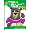 School Zone Big Third & Fourth Grade Scholar Workbook (Walmart Exclusive)