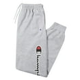 thumbnail image 2 of Champion Sweatpants for Men Big and Tall Cotton Fleece Joggers 2XT Black Marl, 2 of 7