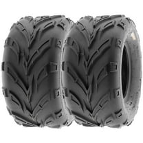 SunF ATV/UTV All Terrain Quad Mini Bike Tire 18x9.5-8 18x9.5x8 6 PR Tubeless A004 (Set of 2)