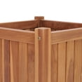 thumbnail image 3 of vidaXL Raised Bed 40x40x40 cm Solid Teak Wood, 3 of 4