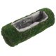 thumbnail image 1 of Maceta rectangular para suculentas con flocado, de hierro rústico, para plantas de interior, para plantar en agua y tierra., 1 of 6