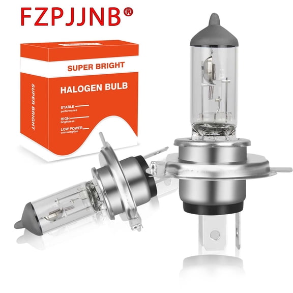FZPJJNB For Honda Fit 2006-2020 - H4 9003 Halogen Headlight Bulbs High Low Beam Kit,Pack of 2