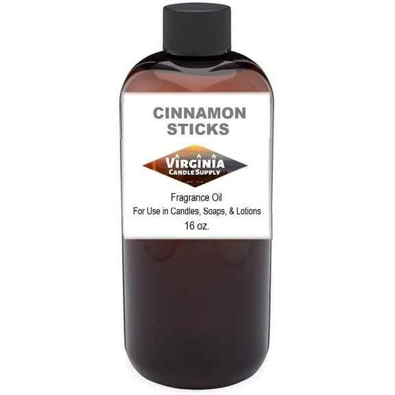 Cinnamon Sticks Fragrance Oil 16 oz Bottle for Candle Making, Soap Making, Tart Making, Room Sprays, Lotions, Car Fresheners, Slime, Bath Bombs, Warmers