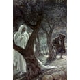 thumbnail image 2 of Tissot, James 13x18 Black Ornate Wood Framed with Double Matting Museum Art Print Titled - Museumist Appearing to Peter, 2 of 4
