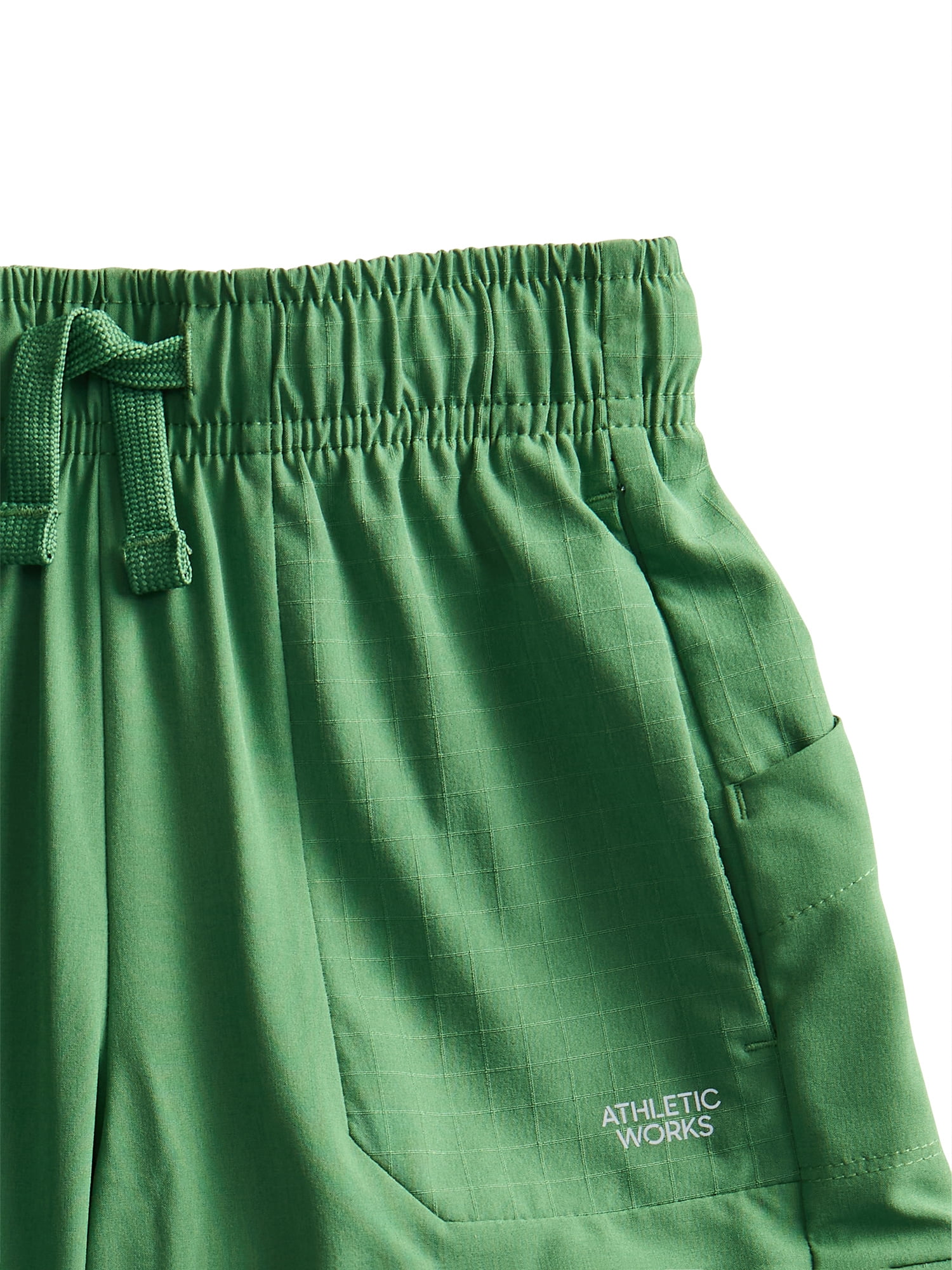 Athletic Works Boys' Ripstop Shorts, Sizes 4-18 & Husky