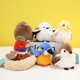 thumbnail image 5 of Gorrión de peluche, loro colorido, llavero de peluche, juego de juguetes de peluche para mochilas, regalos de cumpleaños, pájaro pequeño de peluche para coche, 5 of 5