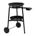 thumbnail image 6 of Paella Pan & Stand Set, Paella Kit with 2 Carbon Steel Pan, Steel Paella Pan Paella Kit on Wheels for Gastronomic Events Caterings Camping, 6 of 9