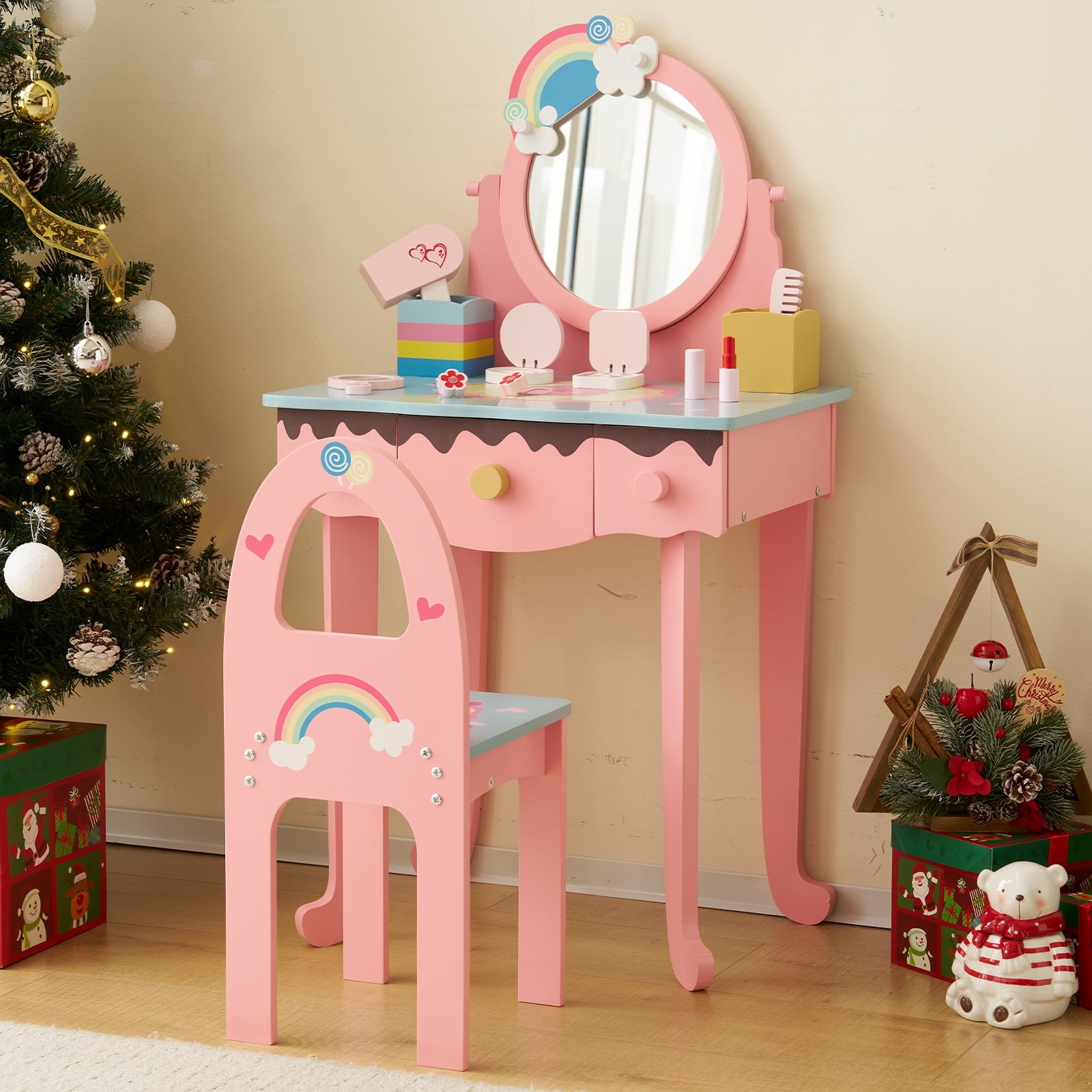 chinese dress ladies Amazon.com: Vanity Makeup Table Toy for Kids, Toddler Girl Pretend Play  Makeup Accessories- Princess Dress Up Set, Music Piano & Lights, Adjustable  Mirror, Hairdryer, Mermaid Table & Chair Kit, Birthday Gift : main image 0