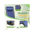 thumbnail image 2 of Set Of 2 Foldable Zero Gravity Reclining Chairs – Outdoor Lounge Chairs With Adjustable Pillow, 2 of 22