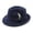 Navy, variant on German Oktoberfest Hat TraditionalArtificial Feather Fedora For Parties And Outdoor Events Navy,One Size