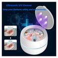 thumbnail image 4 of Household Ultrasonic UV Cleaner Assistant Denture Bath Pulsating Cleaning Kit For Jewelry False Teeth Aligner Retainer ,Widely Used, 4 of 7