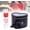 Black, variant on Heart Shaped Flower Box, Floral Gift Box, With Clear Lid Double Layers Rotating Drawer, Luxury Paper Mache Boxes Packaging for Arranging Mother'S Day/Birthday/Wedding Gifts