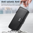 thumbnail image 6 of For Samsung Galaxy A26 5G Wallet [Support Magsafe Charger] Flip Magnetic Detachable 2 in 1 Flip PU Leather Phone Case with Card Slots [RFID Blocking], Zipper Bag, Kick-Stand Cover,Black, 6 of 9