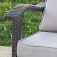 thumbnail image 3 of Athens Wicker Club Chairs with Cushion, Set of 2, Silver Grey, 3 of 5