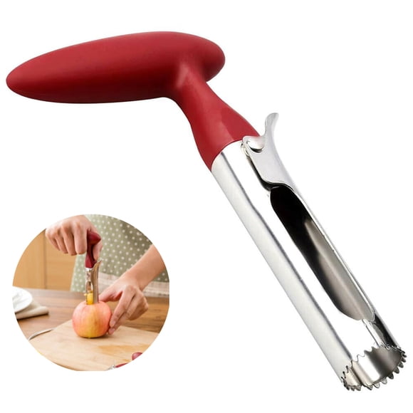 Apple Corer, 430 Stainless Steel Apple Corer Corer Tool Rust Resistant Apple Slicer and Corer for Home and Kitchen