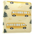 thumbnail image 2 of WOBOGO Yellow Kindergarten School Bus Pattern Photo Albums 20 Pages Large Capacity DIY Self-adhesive Page PU Leather Cover for Family Wedding Anniversary Baby Vacation Photos 24×11.8in, 2 of 9