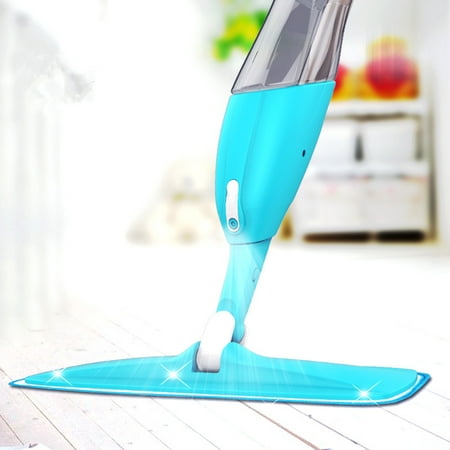 360 Degree Water Spray Mop Flat Mop with Soft Microfiber Pads for Cleaning Living Room Kitchen Tile and Hardwood Floor