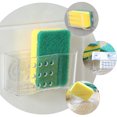 thumbnail image 3 of EeaseCA 2 Pcs Kitchen Drying Racks Kitchen Sponge Holder Wall-mounted Storage Rack, 3 of 7