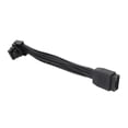 thumbnail image 2 of Cable adaptador Cable adaptador de codo de 15 cm para tarjeta gráfica de 16 pines (cable de PVC negro), 2 of 3