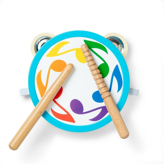 Melissa & Doug 3-in-1 Wooden Musical Instrument Play Set for Kids