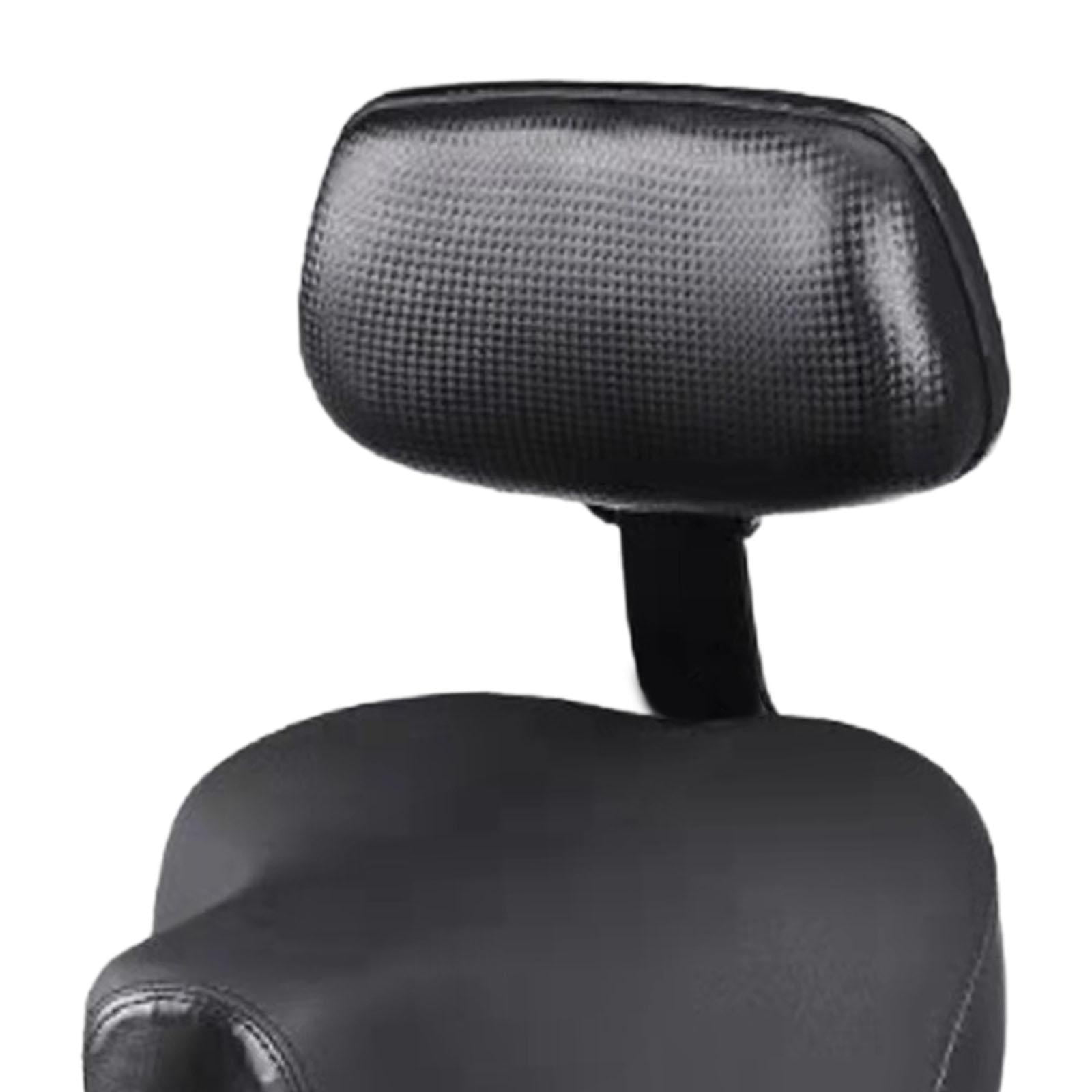 Dossier Passager Vélo Électrique En Cuir - Coussin Arrière Avec Support Métal Universel