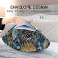 thumbnail image 5 of Ryvnso Satin Pillowcase Mandala Moon Flowers Pillow Cases Standard Size 26x20in, 5 of 6