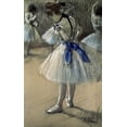 thumbnail image 2 of Degas, Edgar 16x24 Black Ornate Wood Framed with Double Matting Museum Art Print Titled - Danseuse, Dancer, Pastel/Char/Chalk, 2 of 4