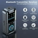 thumbnail image 2 of Transmisor Receptor Bluetooth 5.4 Adaptador Bluetooth Auxiliar Inalámbrico para TV/Avión/Coche/HiFi/Altavoz con Adaptador de Audio, 2 of 5