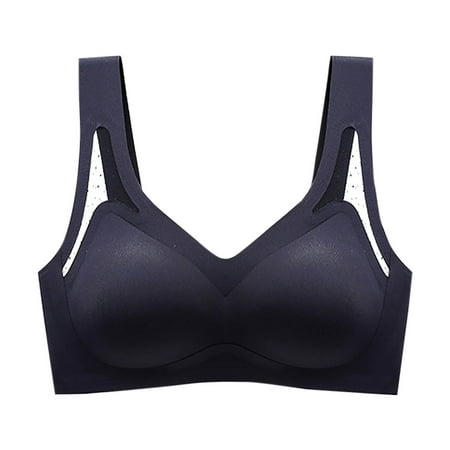 Clearance Clothes under $8 Ofreoo Women s Secrets Balconette Bra  Full-Coverage Wireless T-Shirt Bra for Full Figures