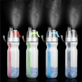 thumbnail image 2 of Greeniant 500 ML Bicicleta Bebida Botella de agua Aerosol Niebla fresca Bicicleta Taza Botellas Ciclismo Beber Contenedor Deportes al aire libre Ciclismo Negro Greeniant OD022067-04, 2 of 6