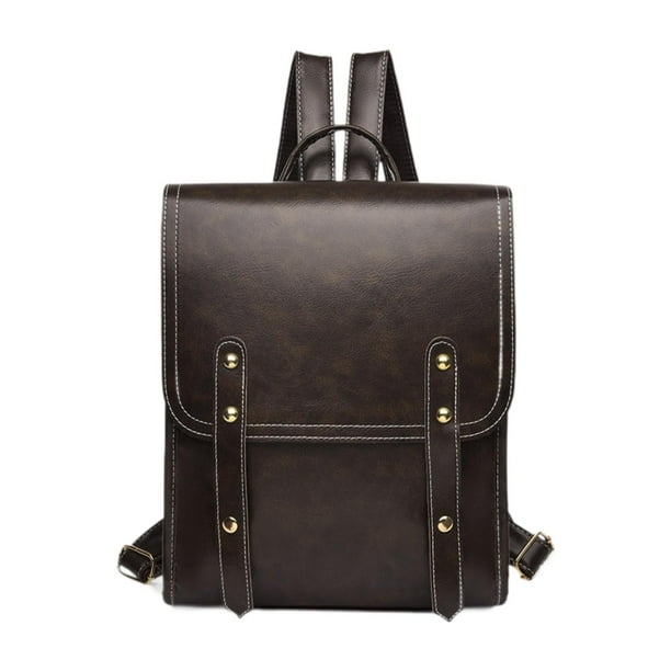 Mochila para mujer Fernando Color café 26 cm x 11 cm x 34 cm