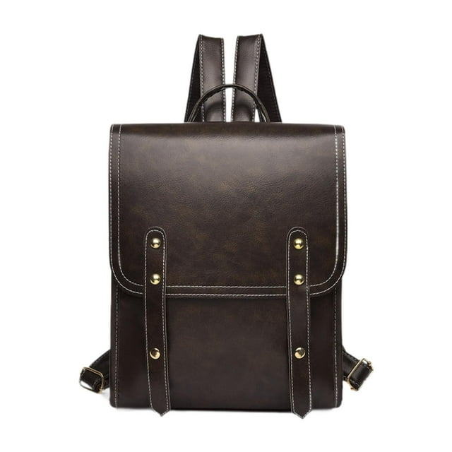 BELOVING Women Backpack Adjustable Shoulder Straps Daypack for Daily Use Work Outdoor Coffee Color