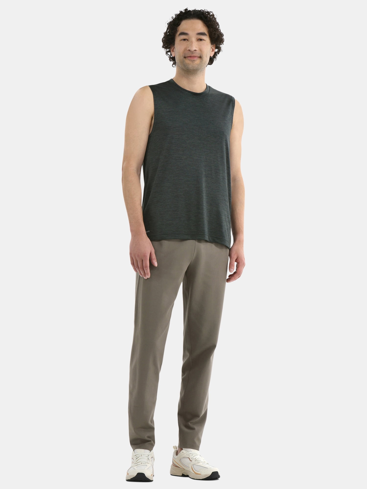 Athletic Works Men's & Big Men's Jersey and Space Dye Muscle Tee, Sizes XS-5XL
