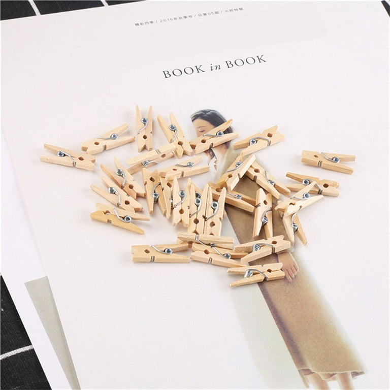 Buy Wholesale China New Cute Wooden Clips Digital Wooden Clips Wall Decor  With Hemp Rope Set & Cute Wooden Clips at USD 0.05