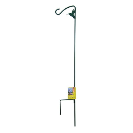 Hummingbird Metal - 42-Inch Metal Stake with Hook for Hummingbird Feeders, Hang your hummingbird feeders near flowers with this decoratve hook. By Stokes Select Ship from US