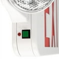 thumbnail image 5 of LFI Lights - Hardwired Red Compact Combo Exit Sign Emergency Egress Light - High Output - COMBORJR2, 5 of 6