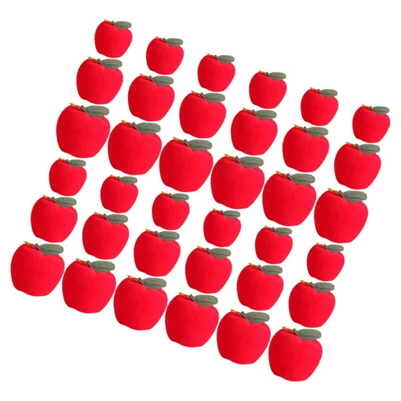UPOUART 36-Piece Red Foam Christmas Ornaments Hanging Decorations for Holiday Tree and Home