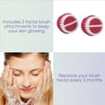 thumbnail image 6 of (4 pack) Conair True Glow Replacement Facial Brush, 2 Count, 6 of 9